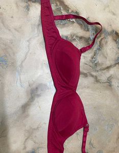 Rose Bra with Adjustable Straps