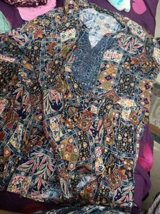 Patterned Kurta