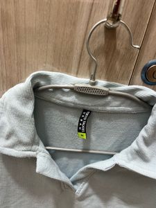 Cute Light Blue Crop Top