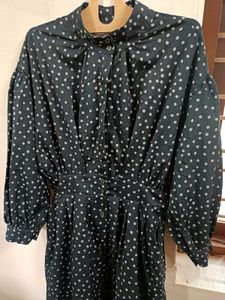 POLKA DOT MAXI DRESS