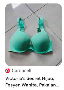 Size 34 Victoria&#39;s Secret Mint Green Bra
