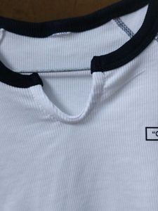 White Crop Top