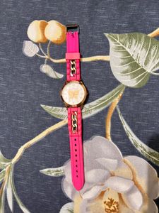🦋 Stylish Pink Butterfly Watch – V3 Collection