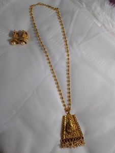 Gold Lakshmi Haram