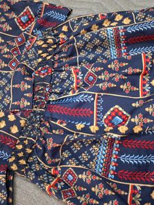 Crop  Cord Set With Pant