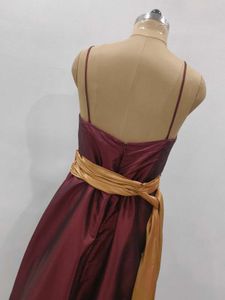 Elegant Maroon Gown