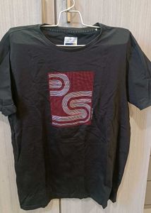 Mens Black Tshirt Allen Solly