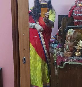 Beautiful Lehnga Cum Saree