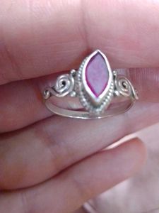 Elegant Silver Ring 925 With Stone