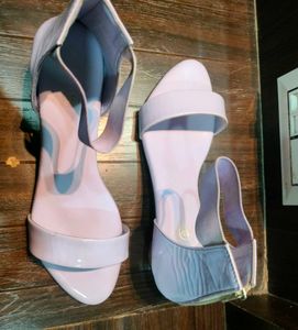 ♥️Twin Toes Open Toe Block Heels With Ankle Loop ♥