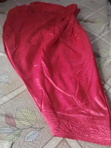 Red Colour Complete Dupatta Set