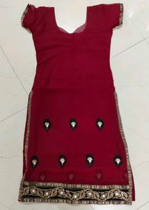 Elegant Maroon Kurta