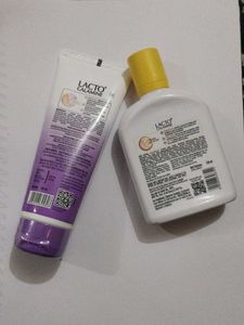 Lacto Calamine - facewash, Lotion.