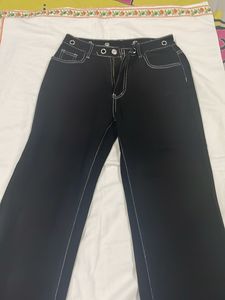Black Wide Leg Jeans