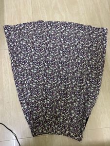Floral Print Skirt