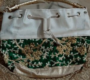 Embroidered Handbag