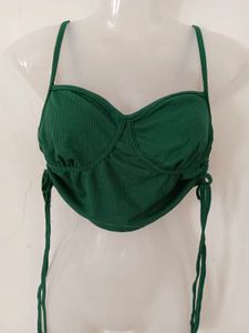 Green corset Top