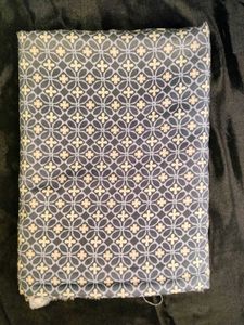 White And Grey Dress Material For Kurta