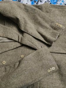 Men Wool Blend Blazer