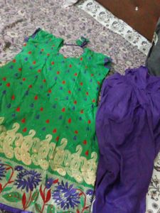 Beautiful Kurta With Salwar💜