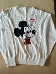 Vintage Mickey Mouse Knit Sweater