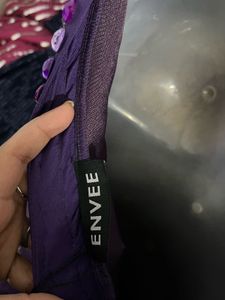 branded plus size Elegant Purple Maxi Dress