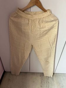 New Gold Weaved Kurta Set