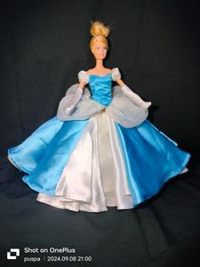 Cindrella Gown For Barbie Doll