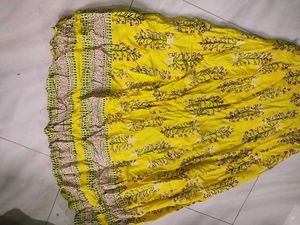 Yellow Floral Kurta