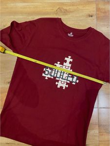 Maroon Graphic T-Shirt (souled store)