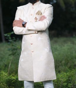 Branded Groom Wedding Shervani