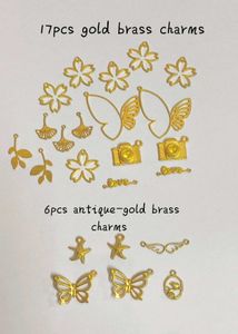 Brass Charms For Jewellery Making