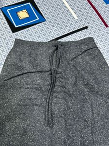 Gray Knit Skirt