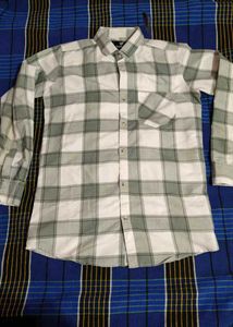Plaid Button-Down Shirt