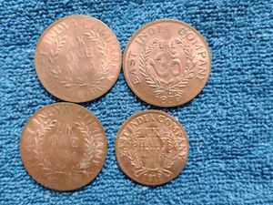 4 Hanuman Sets Coins 1818