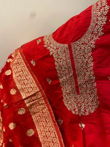 Beautiful Embroidered Unstitched Suit Set