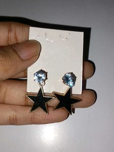 Star Drop Earrings