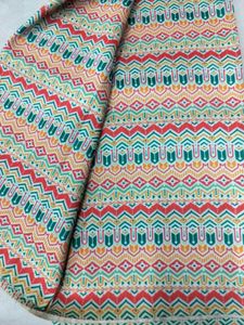 Colorful Printed Fabric For Full Shirt Or Kurta