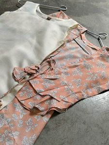 Floral Print Duster Jacket