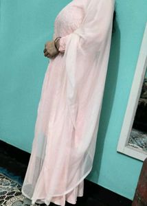 Peach Embroidered Salwar Kameez