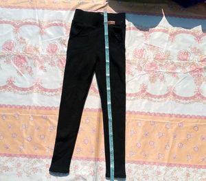 Women’s Black Winter Leggings | Warm &amp; Stretchable