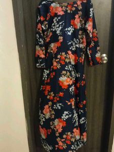 Floral Print Midi Dress