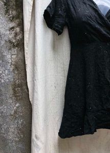I. Cute Black Wrap Dress