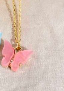 cute charm  Pendant Necklace Qty2 (silver chain❗