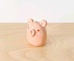 🌸 Mini Bear Vase 🐻