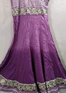 Beautiful Anarkali Cotton Kurta Heavy Flair