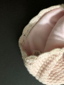 Baby Cap Flower Wool