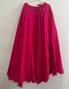 Pink Top and Blue Dupatta