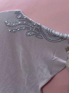Embellished Sleeve Top