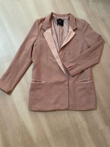 blush pink blazer